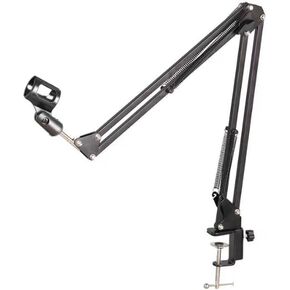 Boom Scissor Arm For Hyperx Quadcast S, Adjustable Suspension Boom Scissor Arm Stand for RGB USB Condenser Microphone Hyperx Solocast