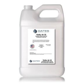 Gates Engineered Lubricants- Trinity Air 32- Synthetic Rotary Screw Air Compressor Oil - 5 Gallon Bucket