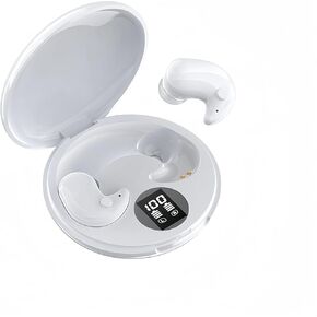 Generic Portability Sleep Headphones (2024) Invisible Comfortable Noise-Isolating Sleep earbuds Bluetooth 5.3 3D surround sound for Sleeping Side Sleepers Driving Cycling (Beige)