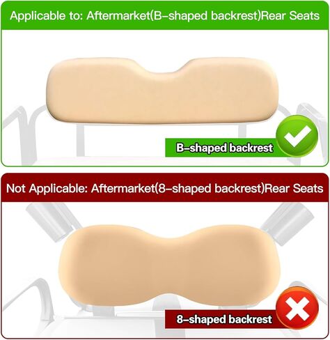 طقم أغطية مقاعد ماسية متدرجة من NOKINS Yamaha، أغطية مقاعد الفينيل الأمامية لعربة الجولف تناسب وسادة مقعد Yamaha Drive/Drive 2 OEM العادية، لا تتطلب دباسة (ألياف الكربون الأسود والأسود) in Kuwait