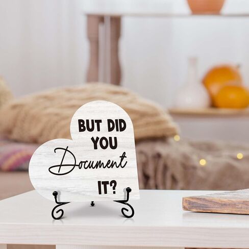 Gentle Reminders Decor, Cute Potted Plants Heart Wood Plaque, Positive Affirmations Mental Health Awareness Desk Decor for School Counseling Therapy Office, Motivational gifts for Women Men - C01 in Saudi Arabia