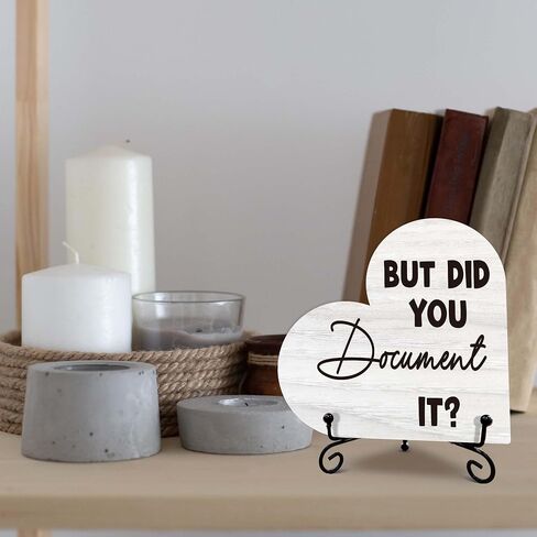Gentle Reminders Decor, Cute Potted Plants Heart Wood Plaque, Positive Affirmations Mental Health Awareness Desk Decor for School Counseling Therapy Office, Motivational gifts for Women Men - C01 in Saudi Arabia