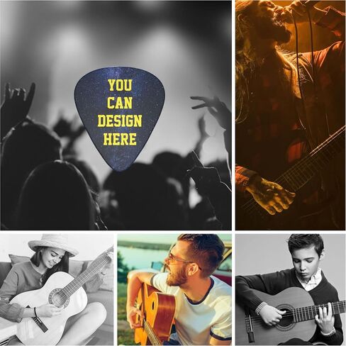 يختار الغيتار لوحة موجة المحيط هدية للاعبي الجيتار القيثارة باس القيثارات الصوتية الكهربائية رقيقة متوسطة ثقيلة مثلث 12 حزمة in Kuwait