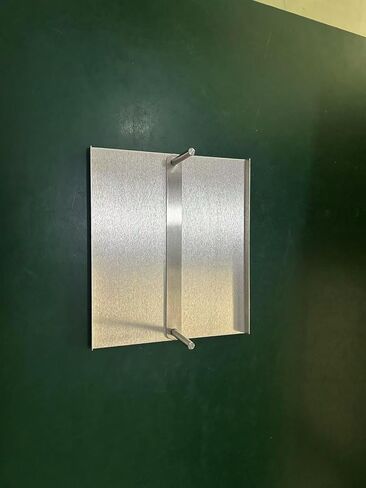 Napkin Holder for Bathroom, Guest Towel Holder Tray for Bathroom, Metal Guest Napkin Holder with Weighted Center Bar, Rectangle Disposable Hand Towel Tray for Guest Room, Table, Kitchen, Black in Saudi Arabia