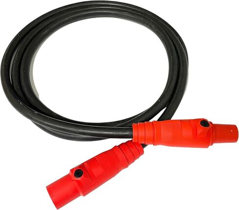 2 AWG Type SC Entertainment & Stage Lighting Cable Rated for 190 Amps, Male/Female Series 16 Camlocks Hubbell, 25 ft (Green) in Kuwait