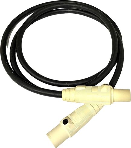 2 AWG Type SC Entertainment & Stage Lighting Cable Rated for 190 Amps, Male/Female Series 16 Camlocks Hubbell, 25 ft (Green) in Kuwait