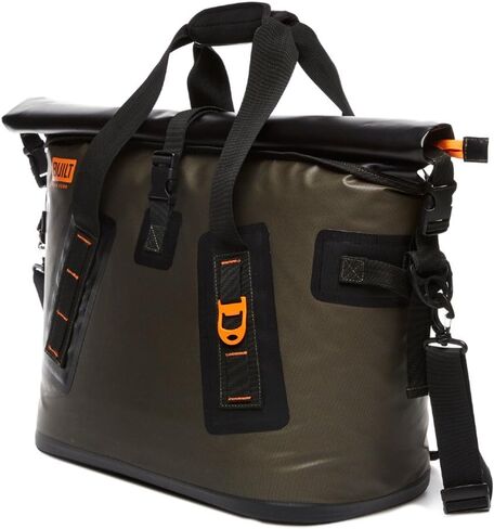 BUILT Large Welded Soft Portable Cooler with Wide Mouth Opening - Insulated and Leak-Proof Olive 5213958 in Kuwait