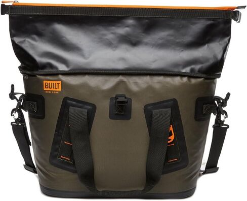 BUILT Large Welded Soft Portable Cooler with Wide Mouth Opening - Insulated and Leak-Proof Olive 5213958 in Kuwait
