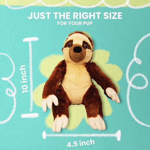 Health Extension SNUG AROOZ Cute Bella The Bear Stuffed Animals for Dogs, Cool Puppy Toys, Tough & Durable Soft Squeaky for Chewers, for Pet - Purple in Saudi Arabia