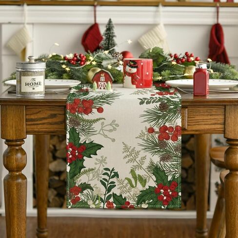 Ghost Theme Halloween Table Runner,Black Halloween Table Decor,Seasonal Burlap Farmhouse Indoor Kitchen Dining Table Decorations for Home Party(13 x 72 Inch) in Kuwait