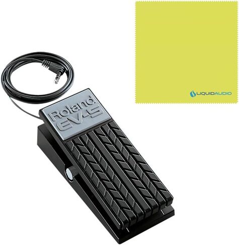 Roland DP-10 Non-slip Damper Pedal Bundle w/Boss EV-5 Expression Pedal and Liquid Audio Polishing Cloth in Saudi Arabia