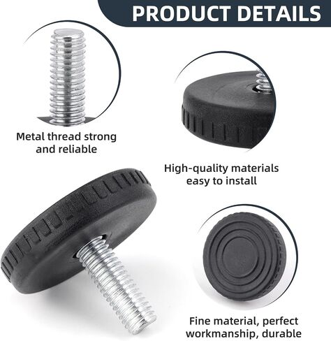 4 PCS Piano Keyboard Stand Replacement Foot Pad for Piano Keyboard Stand, Piano Stand Parts Accessories in Saudi Arabia