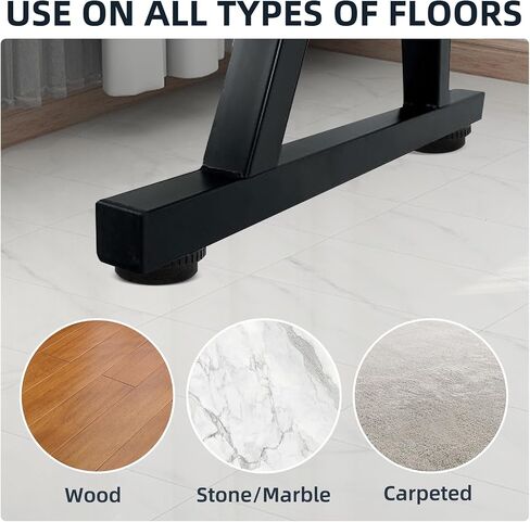 4 PCS Piano Keyboard Stand Replacement Foot Pad for Piano Keyboard Stand, Piano Stand Parts Accessories in Saudi Arabia