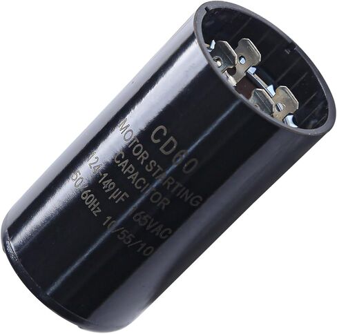 Seentech 400-480 فائق التوهج/MFD 165 VAC ±20% مكثف بدء تشغيل المحرك الدائري 50/60 هرتز تيار متردد كهربائي عالمي مناسب لتشغيل محرك التيار المتردد أو تشغيل المروحة ومكيف الهواء البارد أو المضخة الحرارية in Saudi Arabia