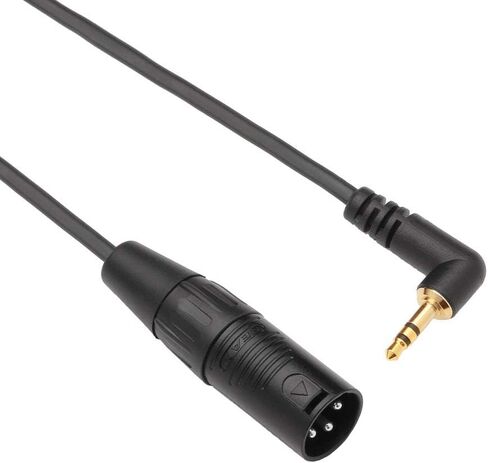 Kopul Stereo Right-Angle 1/8" Male Mini-Jack to XLR Male Cable (20') in Saudi Arabia