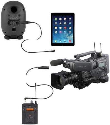 Kopul Stereo Right-Angle 1/8" Male Mini-Jack to XLR Male Cable (20') in Saudi Arabia