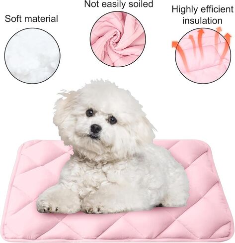 Dog Cooling Mat - Self Cooling Pad Breathable for Dogs Cats Washable Pet Cooling Mat for Indoor Outdoor Pets with Non-Slip&Foldable 22“X28" in Saudi Arabia