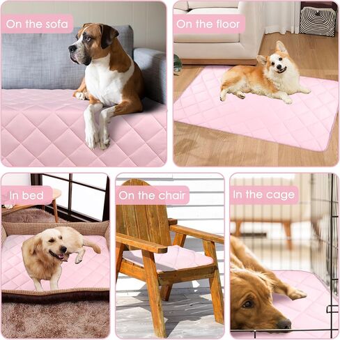 Dog Cooling Mat - Self Cooling Pad Breathable for Dogs Cats Washable Pet Cooling Mat for Indoor Outdoor Pets with Non-Slip&Foldable 22“X28" in Saudi Arabia