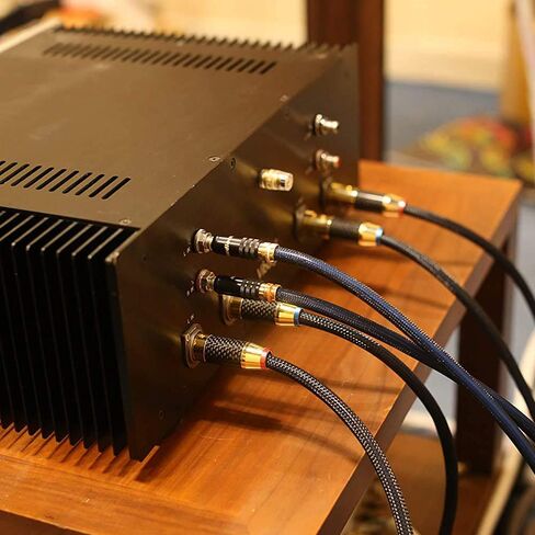 زوج سلك HiFi Audio XLR، 3.3FT/1M، 3 Pin XLR ذكر - أنثى كابل إشارة كابل ميكروفون، كابل توصيل متوازن عالي النهاية أسلاك ميكروفون in Kuwait