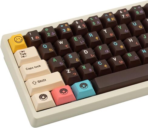 PBT Keycaps 129 Keys Arctic Keycaps Dye-Sublimation Blue White Japanese Keycaps Cherry Profile Custom Keycaps Set for Gateron Kailh Cherry MX Switch Gaming Mechanical Keyboards in Kuwait