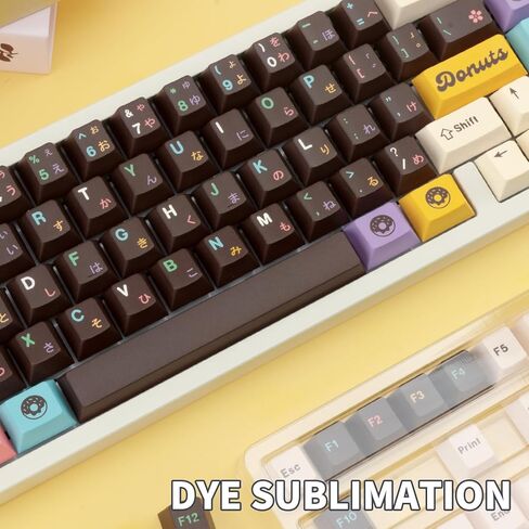 PBT Keycaps 129 Keys Arctic Keycaps Dye-Sublimation Blue White Japanese Keycaps Cherry Profile Custom Keycaps Set for Gateron Kailh Cherry MX Switch Gaming Mechanical Keyboards in Kuwait