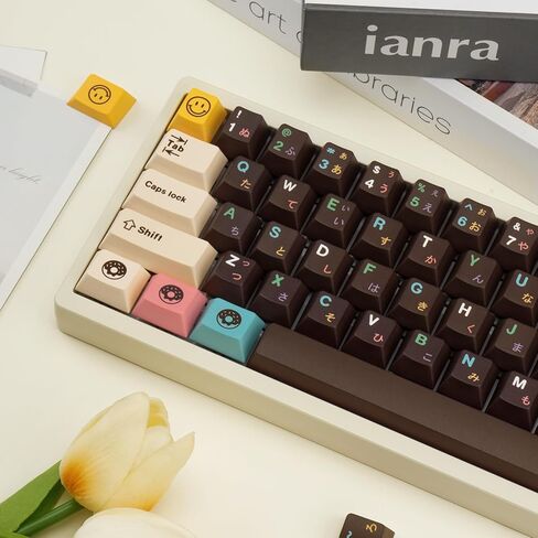 PBT Keycaps 129 Keys Arctic Keycaps Dye-Sublimation Blue White Japanese Keycaps Cherry Profile Custom Keycaps Set for Gateron Kailh Cherry MX Switch Gaming Mechanical Keyboards in Kuwait