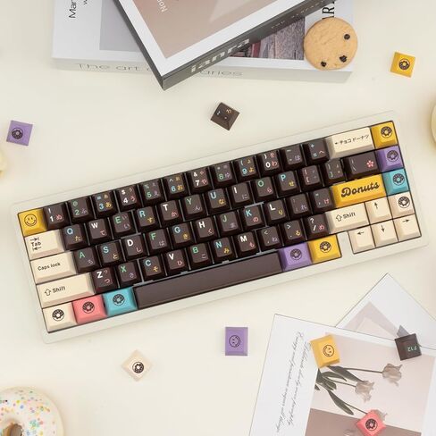 PBT Keycaps 129 Keys Arctic Keycaps Dye-Sublimation Blue White Japanese Keycaps Cherry Profile Custom Keycaps Set for Gateron Kailh Cherry MX Switch Gaming Mechanical Keyboards in Kuwait