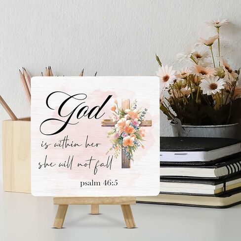 Funny Desk Decorations Wood Plaque with Wooden Easel Cute Office Decor for Coworkers Manager Boss Cubicle Decorations Office Desk Accessories - D10 in Saudi Arabia