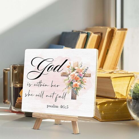 Funny Desk Decorations Wood Plaque with Wooden Easel Cute Office Decor for Coworkers Manager Boss Cubicle Decorations Office Desk Accessories - D10 in Saudi Arabia