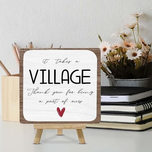 Funny Desk Decorations Wood Plaque with Wooden Easel Cute Office Decor for Coworkers Manager Boss Cubicle Decorations Office Desk Accessories - D10 in Saudi Arabia