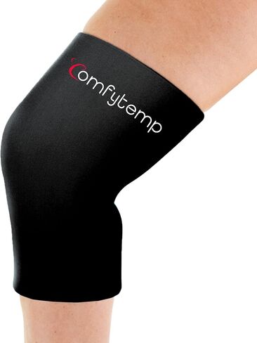 Comfytemp Knee Ice Pack Wrap for Swelling, Reusable Freeze Sleeve for Pain Relief, FSA HSA Eligible, Gel Ice Pack for Injuries, Meniscus Tear Knee Brace, Knee Compression Sleeve, Cold & Hot Therapy -L in Kuwait