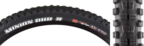 Maxxis Minion DHR II 27.5x2.5 لايحتاج TPI 50 Bk/Blk in Kuwait