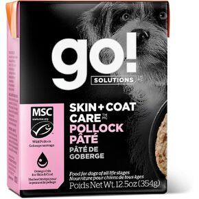 GO! SOLUTIONS Sensitivities Limited Ingredient Wet Dog Food - Grain Free Shredded Turkey Recipe - Complete & Balanced Nutrition for All Life Stages, 12.5 oz in Kuwait