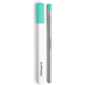 LifeStraw Sip – Reusable Stainless Steel Water Filter Drinking Straw