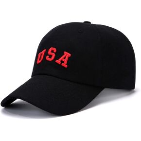 Vintage Washed Distressed Baseball Cap for Men and Women Cotton 100% Dad Hat Adjustable Style USA