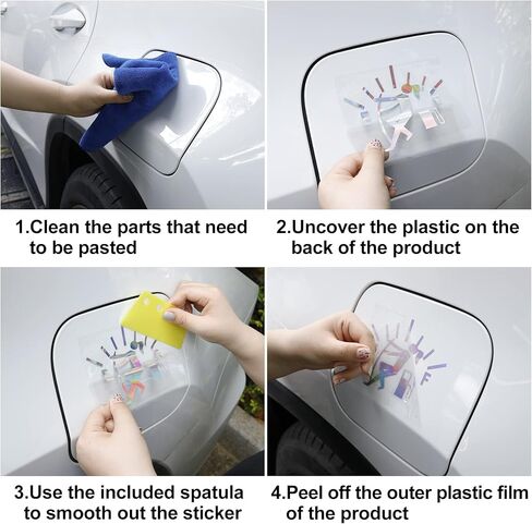 ملحقات خارجية لملصقات السيارات المضحكة من SINGARO، ملصق عالي استهلاك الغاز، ملصقات عالمية لمقياس الوقود، مناسبة للسيارات والشاحنات والدراجات النارية وسيارات الدفع الرباعي in Kuwait