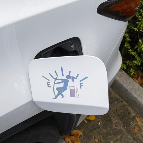 ملحقات خارجية لملصقات السيارات المضحكة من SINGARO، ملصق عالي استهلاك الغاز، ملصقات عالمية لمقياس الوقود، مناسبة للسيارات والشاحنات والدراجات النارية وسيارات الدفع الرباعي in Kuwait