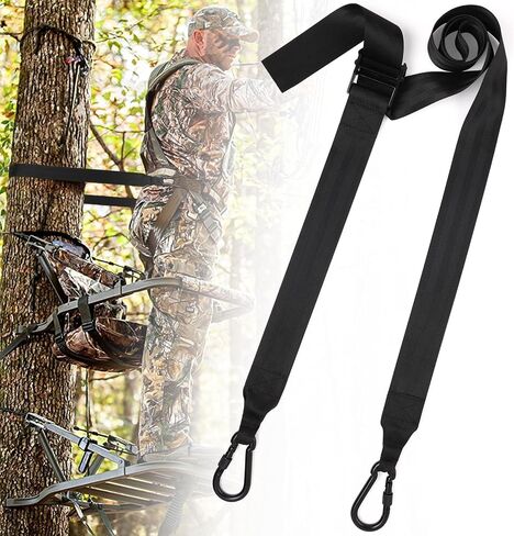TOBWOLF Treestand Retractable Bow Hoist, 33FT Bow & Gear Hoist for Hunting, 4MM Thickened Rope Quick & Easy Treestand Gear Hoist, Bow Hunting Gear Accessories for Hunter Safety Forest Treestand in Saudi Arabia