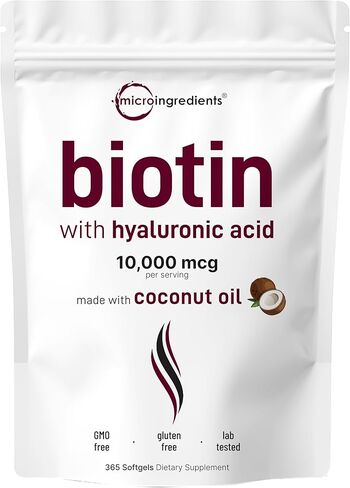 Hair Growth Vitamins Complex, 120 Capsules | 14-in-1 Formula with 5,000mcg Biotin, Collagen, Keratin, Vitamin C, Saw Palmetto & More for Health Hair Support | Promotes Natural Growth & Thickness in Saudi Arabia