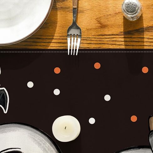 Winter Pine Cone Christmas Table Runner,Beige Christmas Runner for Table,72 inches Long Seasonal Winter Xmas Holiday Home Kitchen Dining Table Decoration in Saudi Arabia