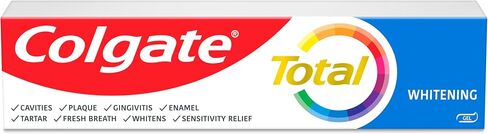Colgate Total Whitening Gel Toothpaste, Mint Toothpaste, 5.1 oz Tube in Saudi Arabia