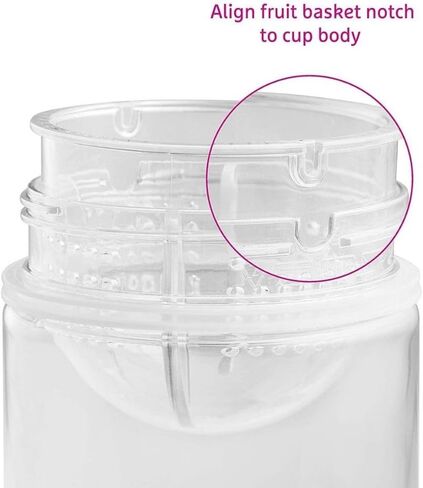 Munchkin® Miracle® 360 Fruit Infuser Toddler Sippy Cup, 14 Ounce, Yellow in Saudi Arabia
