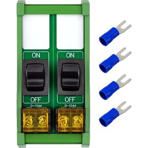 DIN Rail Mount Paddle Rocker Switch Module, 10Amp 250VAC / 50VDC (6 Channel) in Kuwait