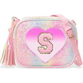 Purse Gifts for Little Girls - Kids Heart Purse Cute Crossbody Bag with Small Teens Girls Wallet Birthday Gift
