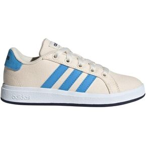 adidas Grand Court 2.0 Sneaker, White/Bliss Pink/Clear Pink, 1 US Unisex little kid