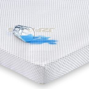Waterproof Pack and Play Sheets & Noiseless, Ultra-Soft Breathable Mattress Cover for Pack and Plays, Playards and Mini Cribs, Machine Washable and Drying