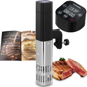 Sous Vide Container With Lid, 12QT Complete Sous Vide Kit Accessories with Sleeve, Fixed Rack, Tong, Fits Anova and Most Sous Vide Cooker