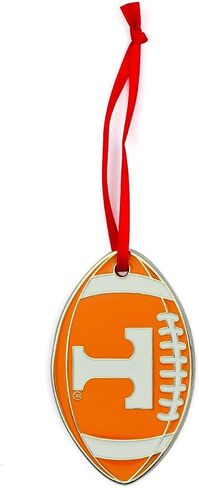 BYU Cougars (جامعة بريجهام يونج) زينة عيد الميلاد لكرة القدم المعدنية in Saudi Arabia