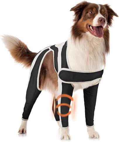 Dog Recovery Sleeve Front Leg Prevent Dog from Licking Wound, Dog Leg Sleeve is Made of Yoga Fabric, Dog Dleeve to Prevent Licking is Breathable, Suitable for Summer, Cone Collar Alternative S in Saudi Arabia
