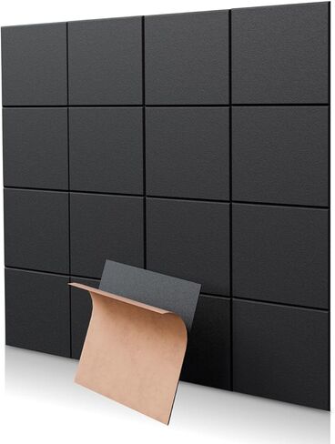 18 Pack White Hexagon Self-Adhesive Acoustic Panels-12"X10"X 0.4" Soundproof Wall Panels, High-Density Sound Absorbing for Studios, Offices, and Home Theaters in Saudi Arabia